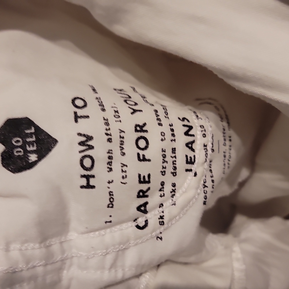 Madewell Stone Pipe Crisp White Jeans - Picture 4 of 6